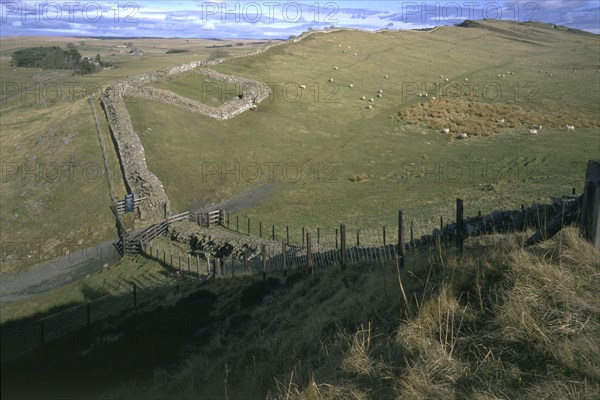 Hadrian S Wall And Cawfields Milecastle Northumberland 1996 Photo12