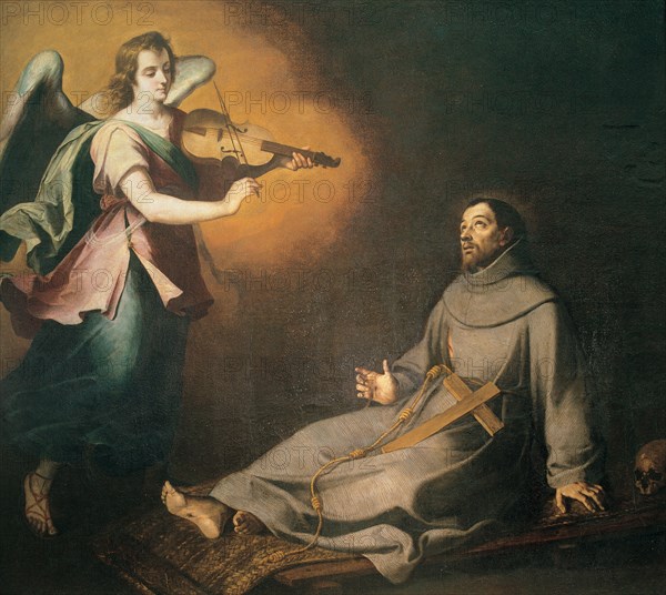 Ecstasy Of St Francis Of Assisi Oil By Bartolome Murillo Photo