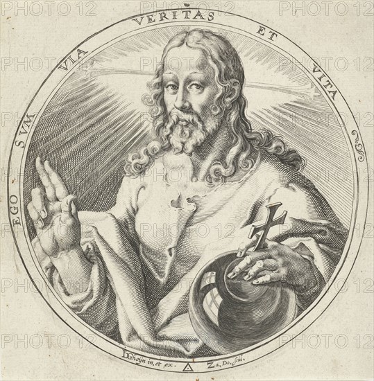 Christ As Salvator Mundi Zacharias Dolendo Jacob De Gheyn II C