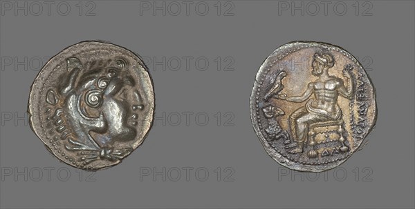 Tetradrachm Coin Portraying Alexander The Great 336 323 BC Greek