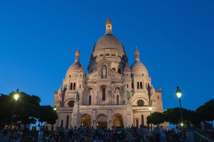 France, Region Ile de France, Paris 18e arrondissement, Montmartre, basilique du Sacre Coeur,