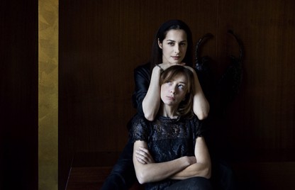 Amira Casar et Sylvie Testud, 2009
