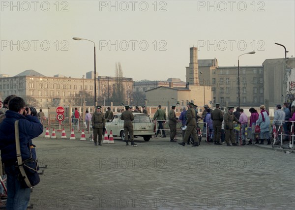 After the Fall of the Berlin Wall, November 1989