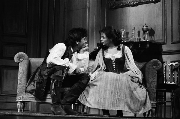 "La Répétition (ou l'Amour puni)", au théâtre Edouard VII en mars 1986