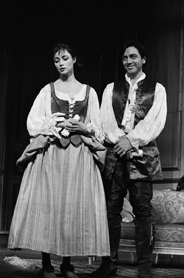 "La Répétition (ou l'Amour puni)", au théâtre Edouard VII en mars 1986