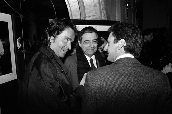 François Périer et Daniel Auteuil, 1986