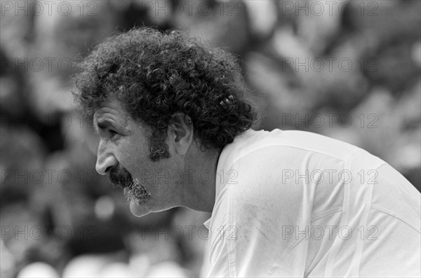 Ion Tiriac, tournoi de Roland Garros, 1986