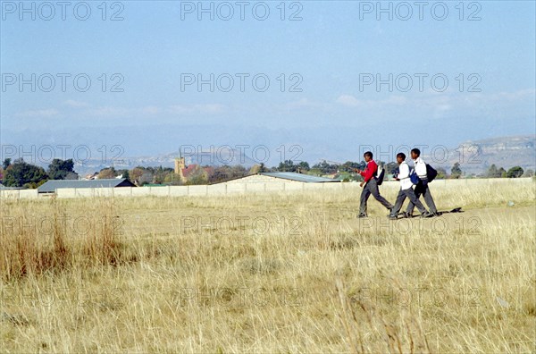 Way home from school, Mashaeng