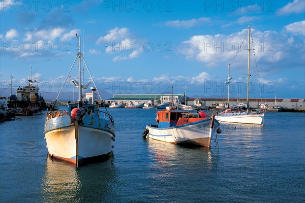 FISHING BOATS AT MOSSEL BAY HARBOUR