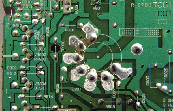 Circuit Board from a 1996 electronic device