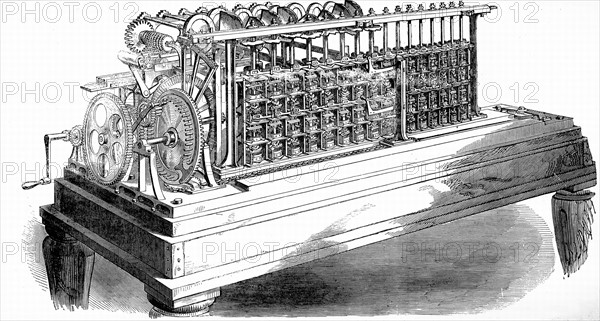 George and Edward Scheutz's calculating machine