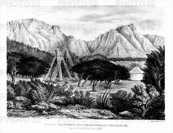 John Herschel, télescope de William Herschel