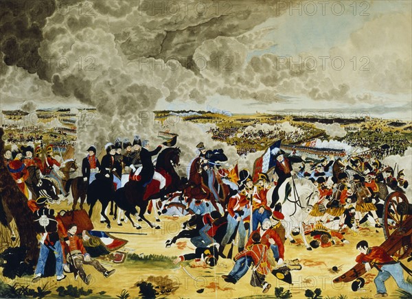 BATTLE OF WATERLOO, 1815