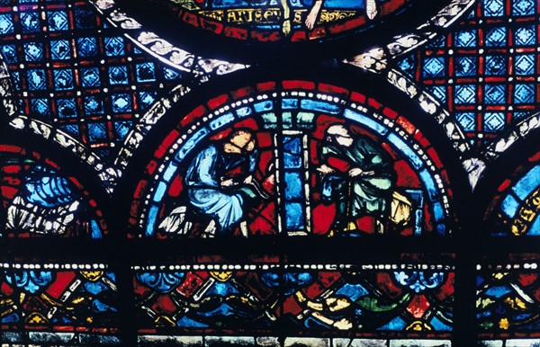 Stain glass window from the cathedral of Chartres