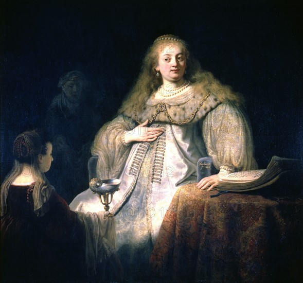 Rembrandt, Judith at the Banquet of Holofernes