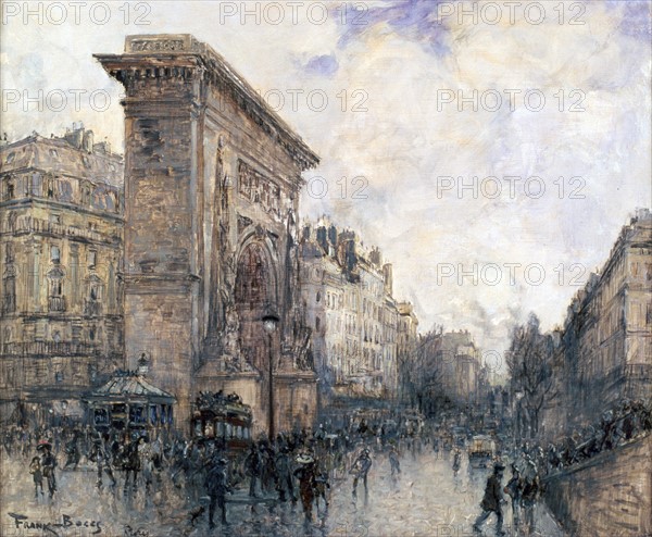 Boggs, 'Arc de Triomphe de la Porte St-Denis, Paris'