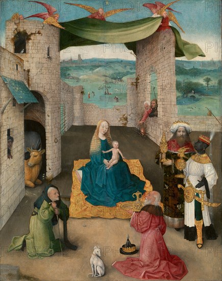 The Adoration of the Magi', c1490