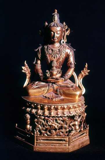 Amitaba Buddha in his manifestation of "Boundless Life"