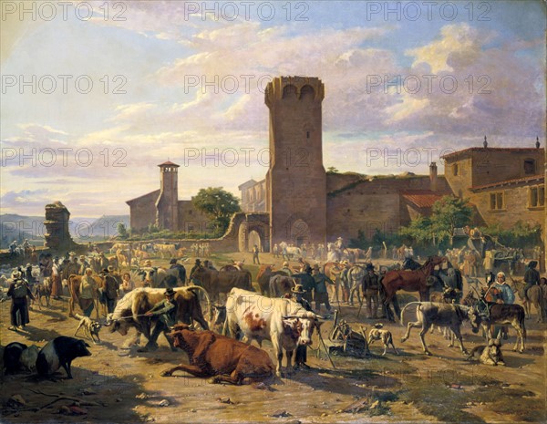 Guy, The Cattle Market at Arbresle