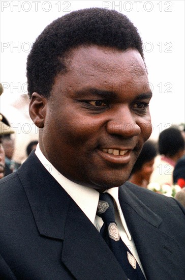 Rwandan President Juvenal Habyarimana