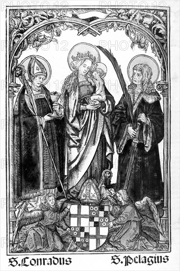 Conrad, Mary and St. Pelagius