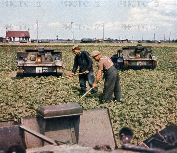 French farm workers during WWII