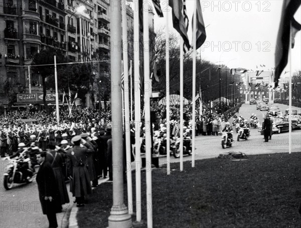 22 Dec 1959 Visit by President Eisenhower to Spain