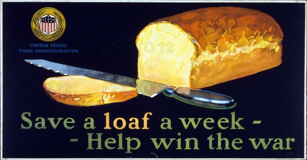 Title: Save a loaf a week - help win the war