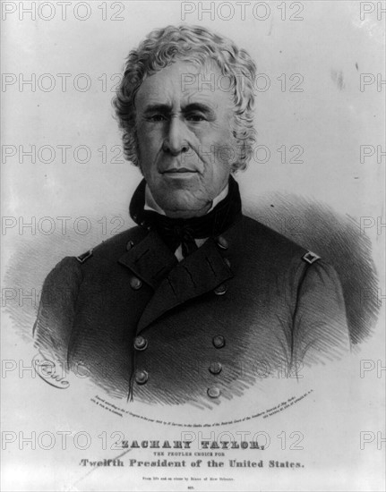 President Zachary Taylor 1848.