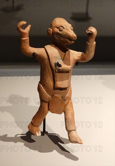 Zoomorphic or anthropomorphic Mayan figurine