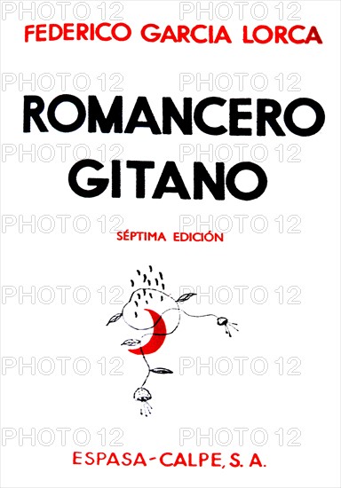 1937 edition of 'Romancero Gitano' by Federico García Lorca
