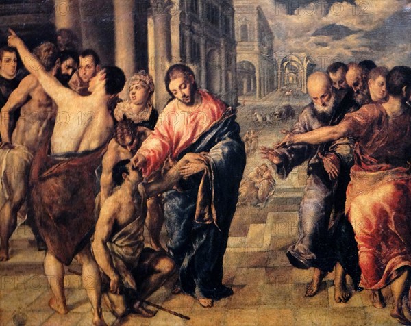 El Greco, Christ Healing the Blind