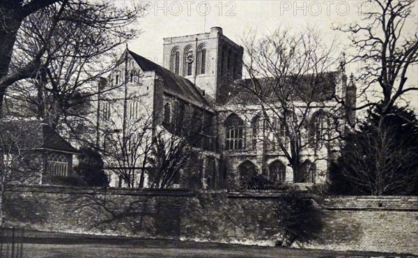 Exterior of Winchester Cathedral