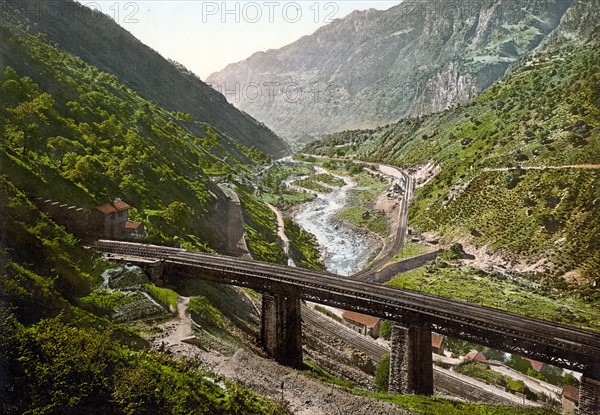 Giornico, St. Gotthard Railway