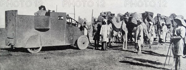 British armoured vehicle in India