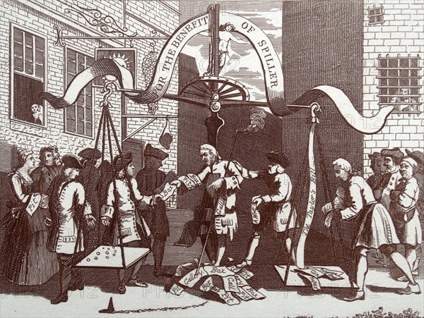 Engraving by William Hogarth