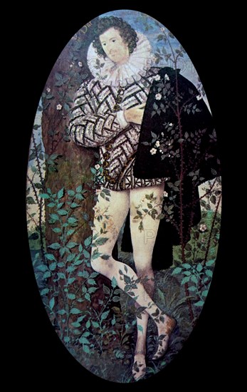 Miniature of a young Man Among the Roses
