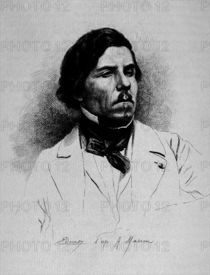 Eugène Delacroix after A. Masson