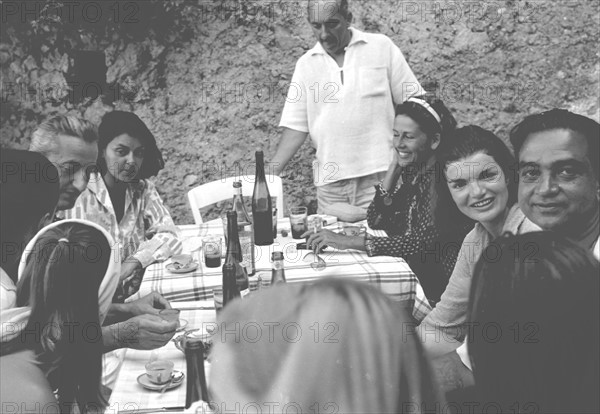 Jackie Kennedy. Eté 1962. Vacances à Ravello (Italie).