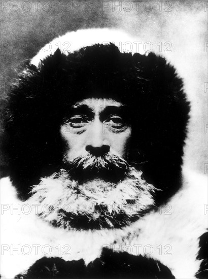 Robert Edwin Peary in Polarausrstung