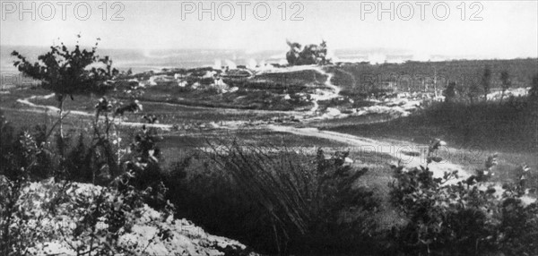 Combats de Verdun en juillet 1916.