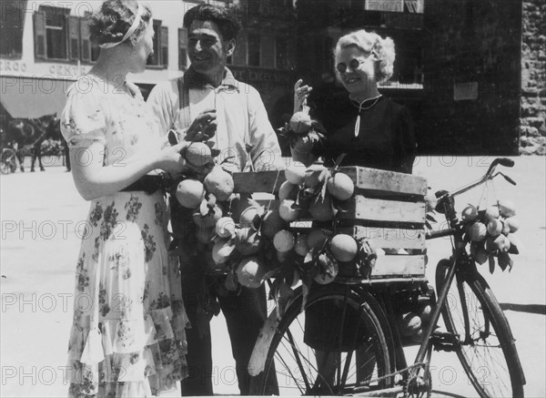 Touristes allemands en Italie, 1939