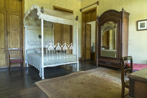 Bedrooms of the historical colonial villa Eureka House