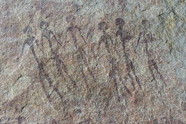 Gobabis Rock Art by the San Bushmen