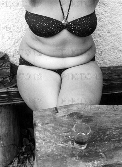 Fat woman ca. 1970s