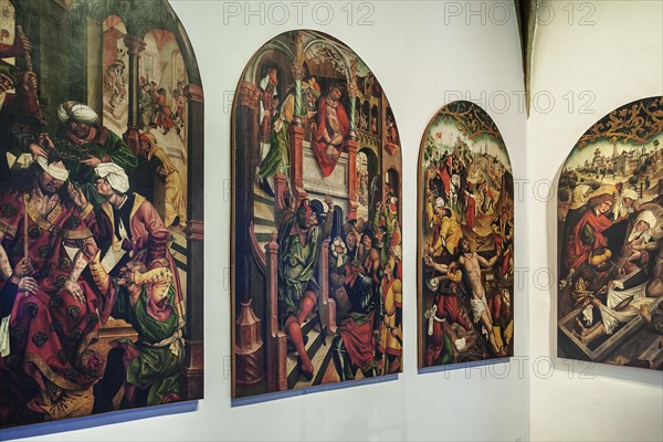 Altar wing with Passion scenes from the high altar of the former Franciscan church St. Antonius in Munich 1492