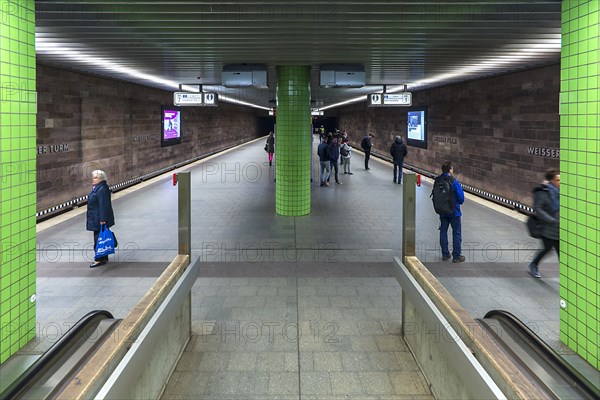 Subway station Weisser Turm