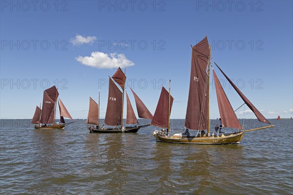 Zeesboots on Saaler Bodden