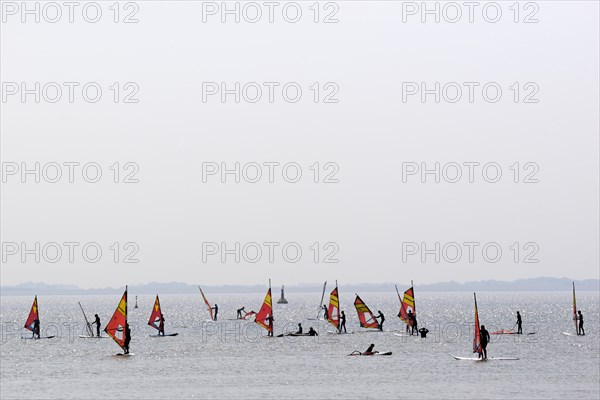 Windsurfers near Norderney