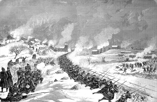 Battle of the railway embankment at Bethoncourt on 16 January 1871